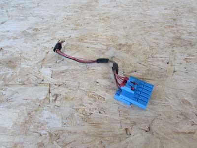 BMW Blue Connector w/ Pigtail 5 Wire 61139227709